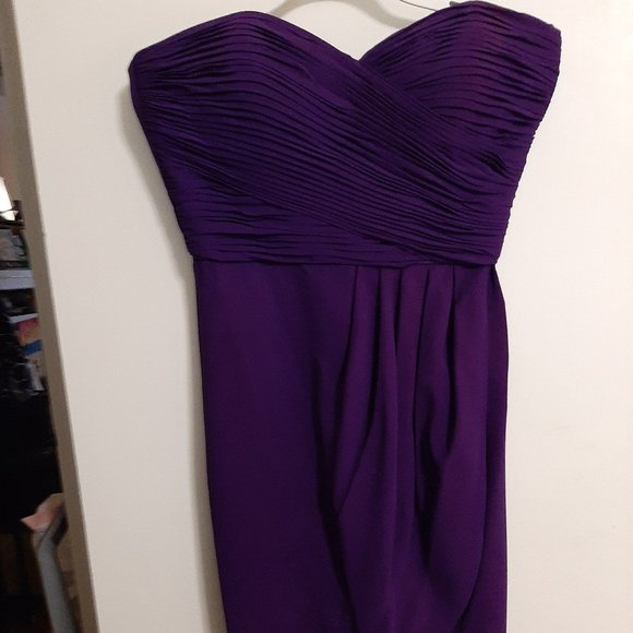 Vintage Strapless Cocktail Dress Neiman Marcus - Picture 1 of 4
